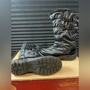 Weatherproof Mikayla Women's Faux Fur Winter Boots with Buckle Size 7